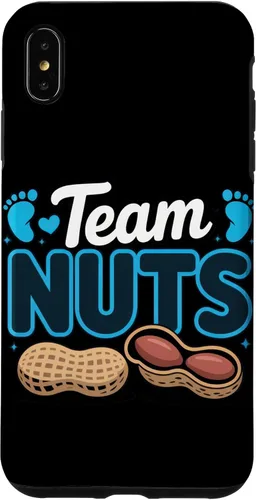 Vista 11 de Team Nuts Expecting Parents Funny Family Event Shirt Case for iPhone XR