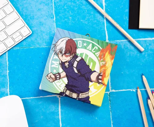 Vista 7 de JUST FUNKY My Hero Academia Looksee Mystery Blind Box, Shoto Todoroki Incluye 5 coleccionables temáticos