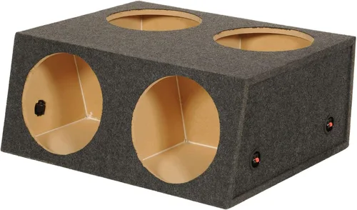 Vista 5 de Q Power Caja de altavoz dividida sellada de 4 agujeros de 12 pulgadas (2 unidades)
