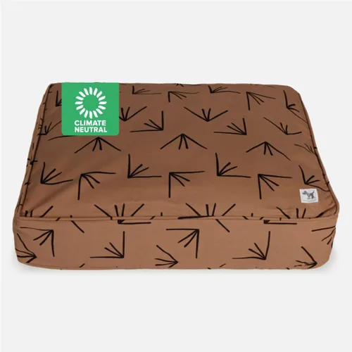 Vista 50 de Molly Mutt Pequeña Funda para Cama de Perro, Amarillo por la Mañana, Verde Oliva y Azul Claro