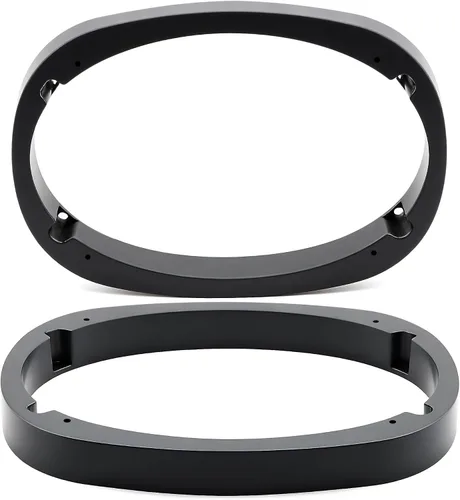 Vista 7 de 1 par 6x9 altavoz espaciador adaptador universal de plástico vehículo coche anillo montaje, 6x9 altavoces espaciador soporte audio Mat