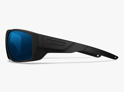 Vista 3 de ROKA AT-1 gafas de sol ultraligeras Z87 para hombres y mujeres Gafas deportivas de alto rendimiento con lentes polarizadas para protección UV
