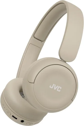 Vista 9 de JVC Auriculares inalámbricos con vida útil de batería de 50H, almohadillas suaves, diseño plegable, Bluetooth 5.3, conexión multipunto, aplicación