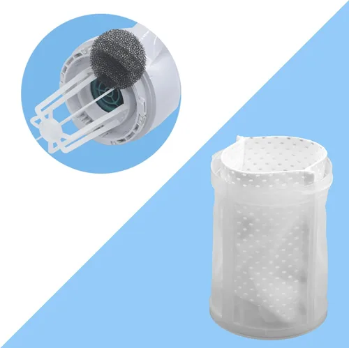 Vista 6 de Filtros compatibles con aspiradoras inalámbricas Makita LC01Z, XLC02ZB, XLC02R1B, XLC02RB1W, XLC02ZW, XLC03R1BX4, XLC03ZBX4, XLC09ZB, DCL180Z