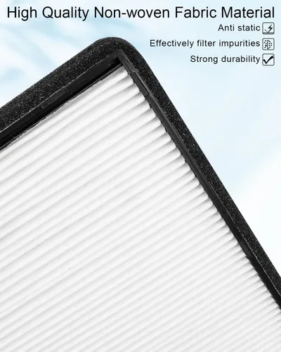Vista 4 de Filtro de cabina apto para Kenworth T660 T680 T800 T880 Peterbilt 387 567 579, filtro de cabina de automóvil reemplazar S-9034 S28571 F37-1018
