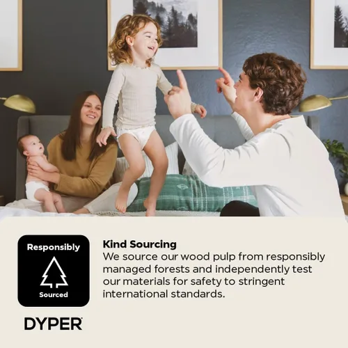 Vista 7 de DYPER Pantalones de Entrenamiento para Ir al Baño para Niñas Pequeñas y Niños, Ingredientes Honestos, Día y Durante la Noche, Hechos