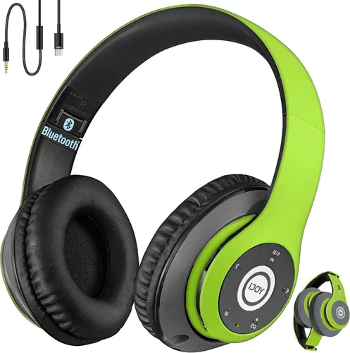 Vista 11 de Audífonos recargables iJOY Matte con antena inalámbrica, bluetooth plegables de diadema con micrófono., Avatar