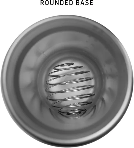 Vista 5 de BlenderBottle Justice League Sport - Botella batidora de acero inoxidable aislada con batidor de alambre, 24 onzas, Batman – Batidos de proteínas e