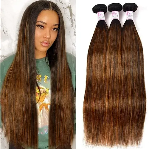 Vista 16 de Beauty Forever Yaki - Extensiones de cabello humano virgen mongol sin procesar, grado 12A, 3 paquetes de cabello humano virgen mongol sin procesar