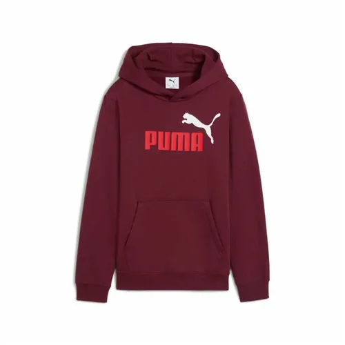 Vista 2 de Sudadera con Capucha Niña Puma Essentials 2 Color No. 1 Granate