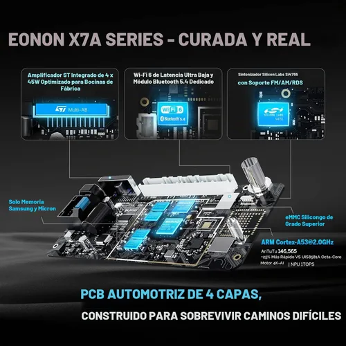 Vista 2 de Eonon Estéreo de coche Android de 9 pulgadas para Ford F150 FDF1X7A 2009