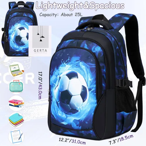 Vista 2 de Meisohua Mochila escolar para niñas y niños, mochila para niñas y niños, mochila escolar primaria, mochila casual para niños y niñas, Mochila