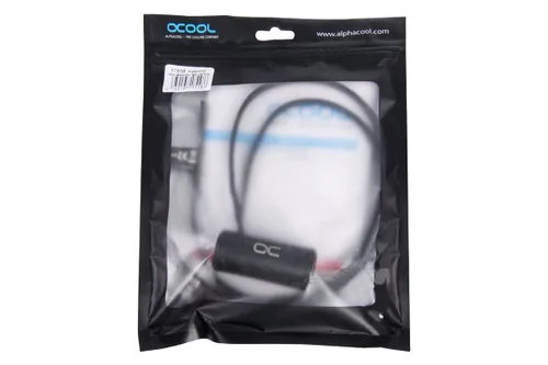 Vista 5 de Alphacool Sensor de alto caudal y temperatura ES con señal RPM