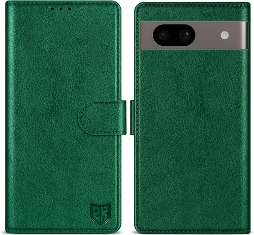 Vista 31 de ZZXX Funda tipo cartera para Google Pixel 8 con bloqueo RFID, ranura para tarjetas, función atril, cierre magnético, funda protectora de cuero