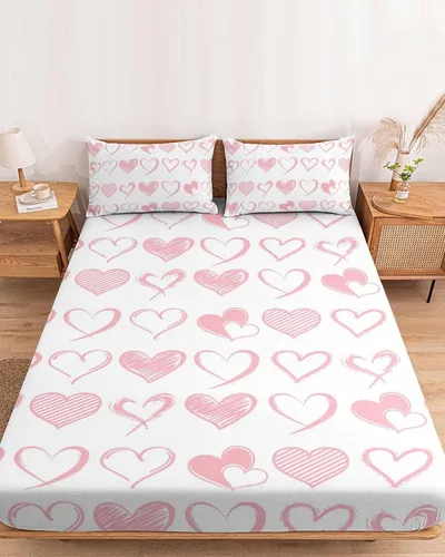 Vista 11 de Sábanas bajeras de bolsillo profundo de hasta 16 pulgadas, funda de colchón suave de Halloween con 1 funda de almohada decorativa para dormitorio