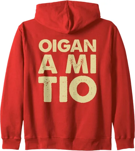 Vista 9 de MEDELLIN ANTIOQUIA - Sudadera con capucha con cremallera y frase popular, Negro