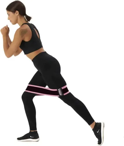 Vista 8 de Arena Strength Fabric Booty Bands: Fabric Resistance Bands for Legs and Butt: 3 Pack Set. Perfect Workout Hip Band Resistance. Workout Program and