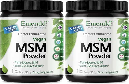 Vista 8 de Emerald Labs MSM en polvo, 16 oz