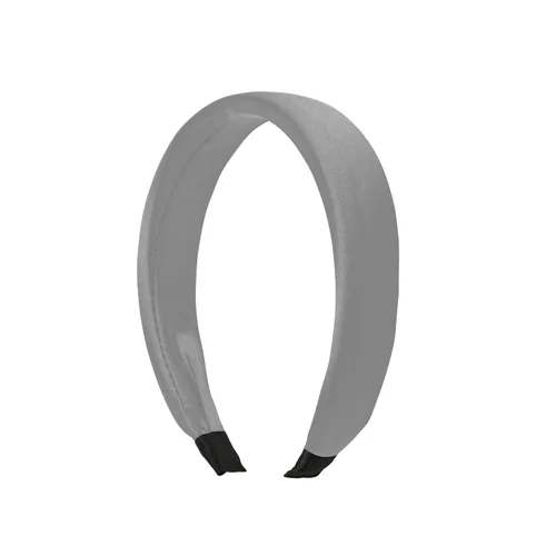 Vista 14 de Motique Accessories Diadema acolchada negra para mujer Satén negro