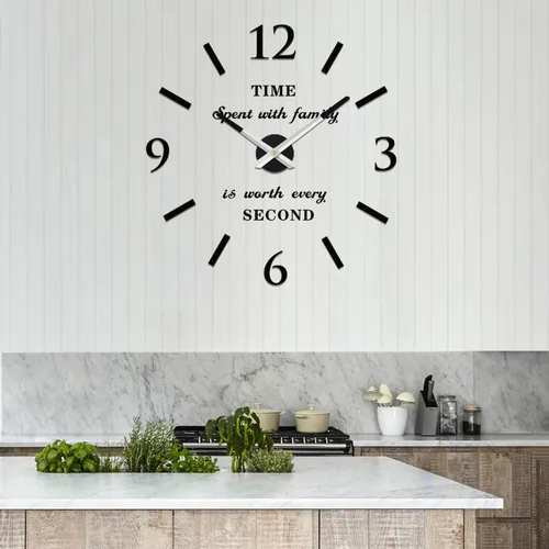 Vista 8 de VANGOLD Reloj de pared para decoración de sala de estar