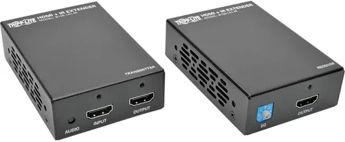 Vista 9 de Tripp Lite - Kit Extensor HDMI sobre Cat5/6 con Control Serial e IR, Transmisor y Receptor de video y audio, 4K x 2K, 1080p @ 24/30 Hz, con un rango