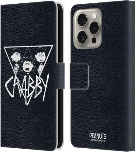 Vista 165 de Head Case Designs Funda de piel con licencia oficial de Peanuts Charlie Brown Good Grief Rock Tees compatible con Apple iPhone 11 Charlie Brown Buen