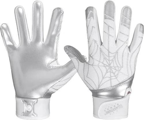 Vista 6 de AIGEVTURE Guantes de fútbol para jóvenes, guantes receptores para niños, guantes de fútbol adhesivos para niños y niñas
