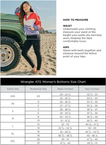 Vista 6 de ATG by Wrangler Pantalón ajustado de lona para mujer