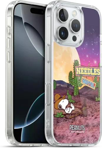Vista 169 de Head Case Designs Funda de gel con licencia oficial de Peanuts Nebula Cactus Needles Snoopy Space Cowboy [protección de grado militar] compatible