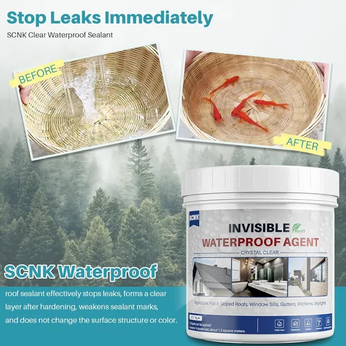 Vista 2 de Agente de revestimiento impermeable transparente de 35.27 oz, sellador aislante impermeable súper fuerte, sellador impermeable invisible