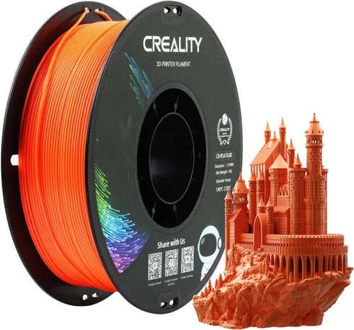 Vista 45 de Creality PLA - Filamento de impresora 3D de 1.75 mm, paquete de filamento para impresoras 3D, resistencia mejorada sin deformación, precisión