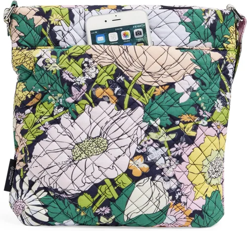 Vista 5 de Vera Bradley Triple Zip Hipster Crossbody Purse, Cotton