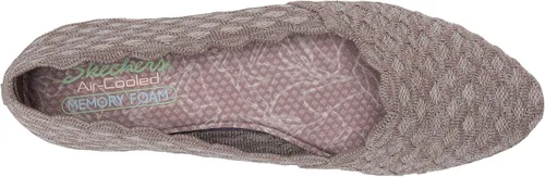 Vista 5 de Skechers Cleo Bailarinas de panal de abeja para mujer