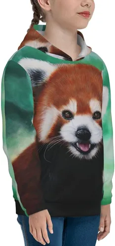 Vista 5 de Sudaderas con capucha y estampado 3D para niños y niñas