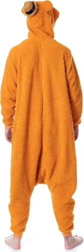 Vista 3 de Disney The Muppets - Disfraz de oso Fozzie de peluche Kigurumi Union