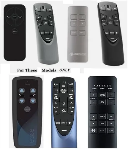 Vista 2 de Kit de cable de alimentación de repuesto de 3 piezas compatible con bases Tempurpedic Ergo/Extend/Ease