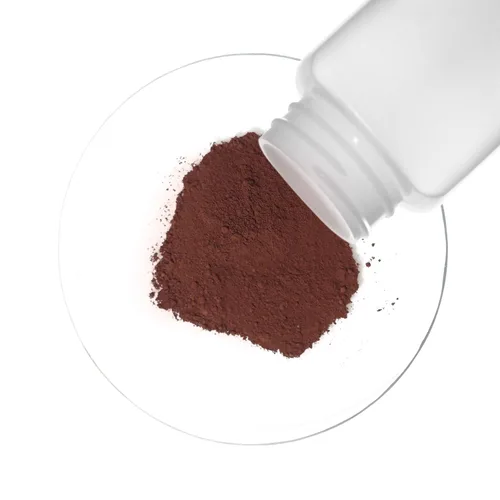Vista 4 de Óxido de hierro magnético rojo [y-Fe2O3] 99% USP polvo de grado alimenticio 12 onzas en 4 botellas