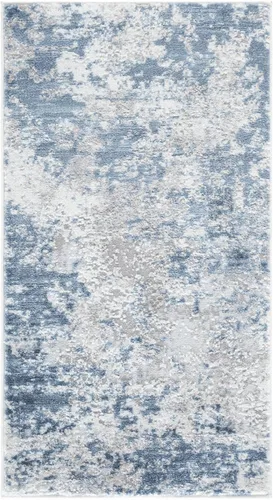 Vista 58 de SAFAVIEH Amelia Collection ALA705H - Alfombra de área de 2 pies 2 pulgadas x 4 pies, carbón y marfil, diseño abstracto moderno, no desprende pelusa