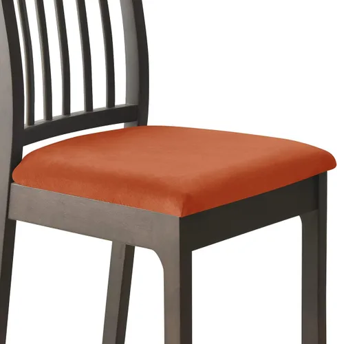 Vista 19 de Fundas de asiento de terciopelo para silla, fundas de asiento suaves y elásticas para comedor y cocina, protector de asiento de silla extraíble