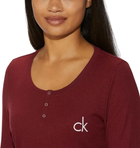 Vista 3 de Calvin Klein Conjunto de pijama de forro polar de 2 piezas para mujer