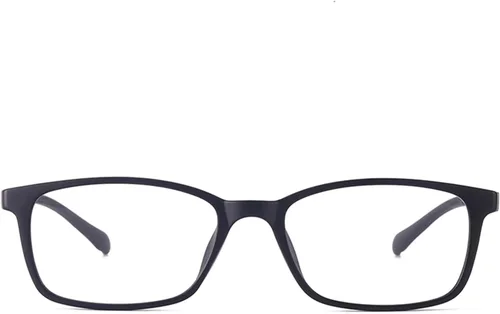 Vista 2 de Oval Frame Nearsighted Glasses Distance Men Women Shortsighted Glasses Negro