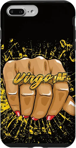 Vista 12 de iPhone 13 Pro Max Virgo AF - Anillo de astrología de cumpleaños para mujer, signo del zodiaco, funda Virgo