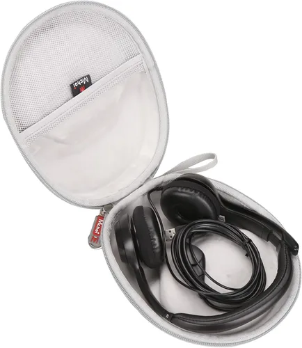 Vista 9 de Mchoi Funda rígida compatible con auriculares Logitech H390 / Logitech Zone 301 con cable, solo funda