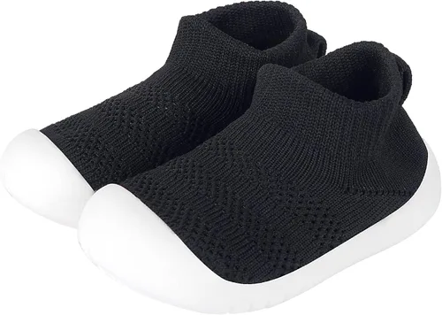 Vista 108 de Zapatos de bebé Pantuflas para niños pequeños, calcetines para niños y niñas, suela antideslizante