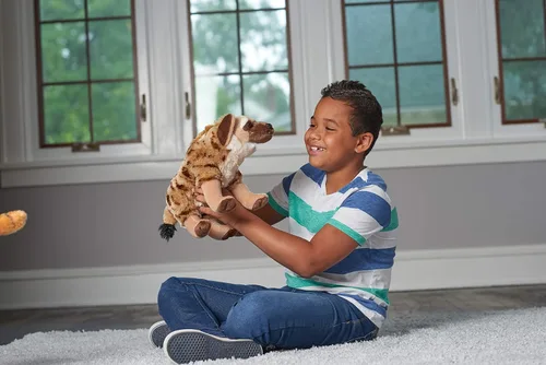 Vista 6 de Wild Republic Cuddlekins Hyena - Peluche de 12 pulgadas