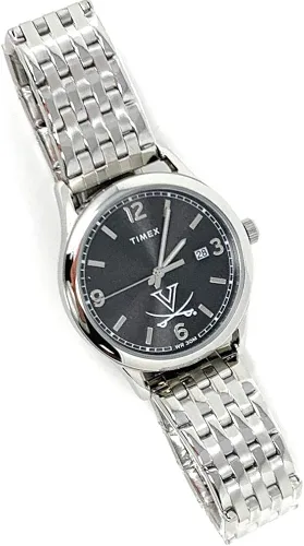 Vista 4 de Timex Auburn University Tigers Watch Sage Reloj de pulsera de acero inoxidable para mujer
