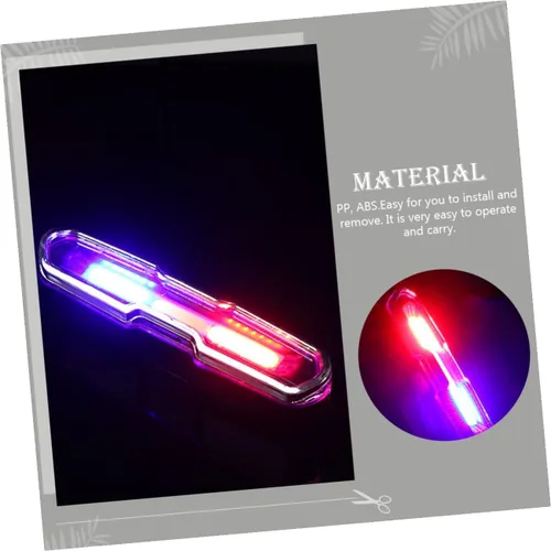 Vista 7 de Luz trasera para bicicleta de montaña recargable por USB con LED superbrillantes, lámpara de advertencia de seguridad para montar por la noche
