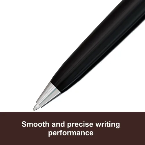 Vista 3 de Monteverde USA Aldo Domani - Bolígrafo negro, diseño de lujo inspirado en Italia, experiencia de escritura suave