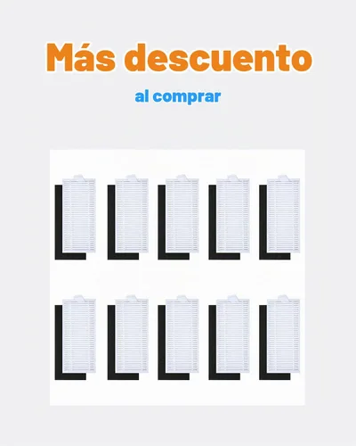 Vista 5 de BBT BAMBOOST Repuesto de cepillo de rodillo para Eufy G32, G30, 15C, G35+, G40+, G40 Hybrid+, Eufy 11S, Eufy 11S Max, Eufy RoboVac 25C, G30 Hybrid