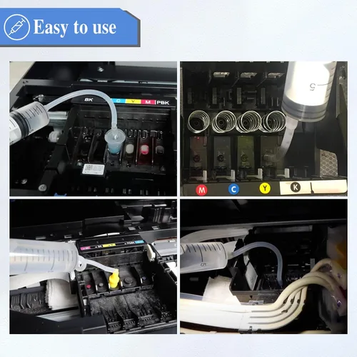 Vista 5 de Kit de limpieza de impresora para HP, kit de limpieza de cabezal de impresión para Epson, kit de limpieza de cabezal de impresora de inyección